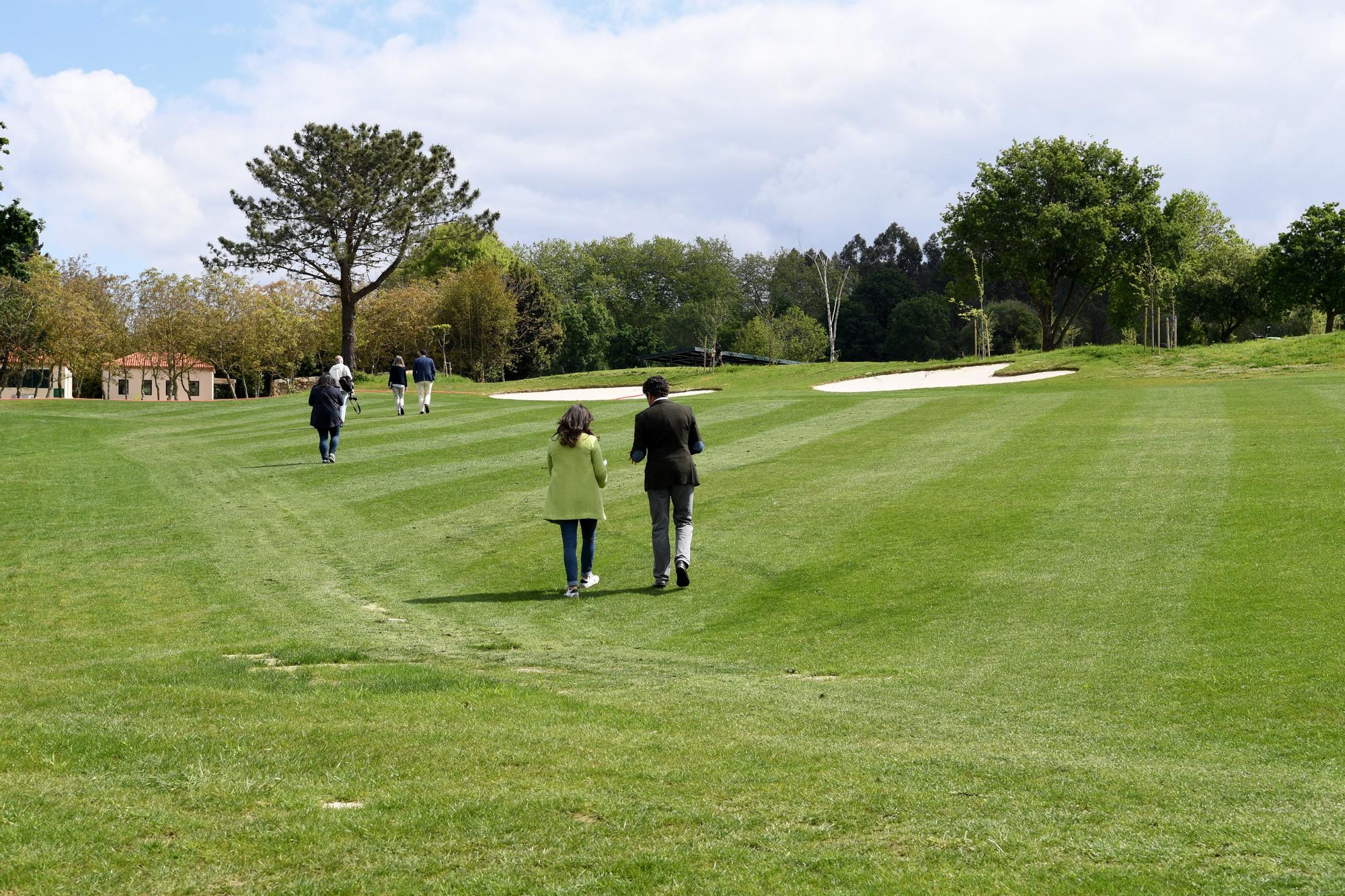 Golf Xaz, primer campo de golf de Galicia que recicla aguas residuales