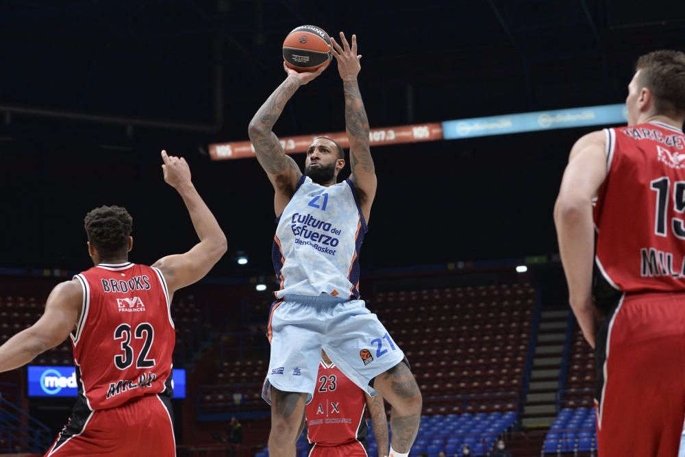 Armani Milan - Valencia Basket, en imágenes