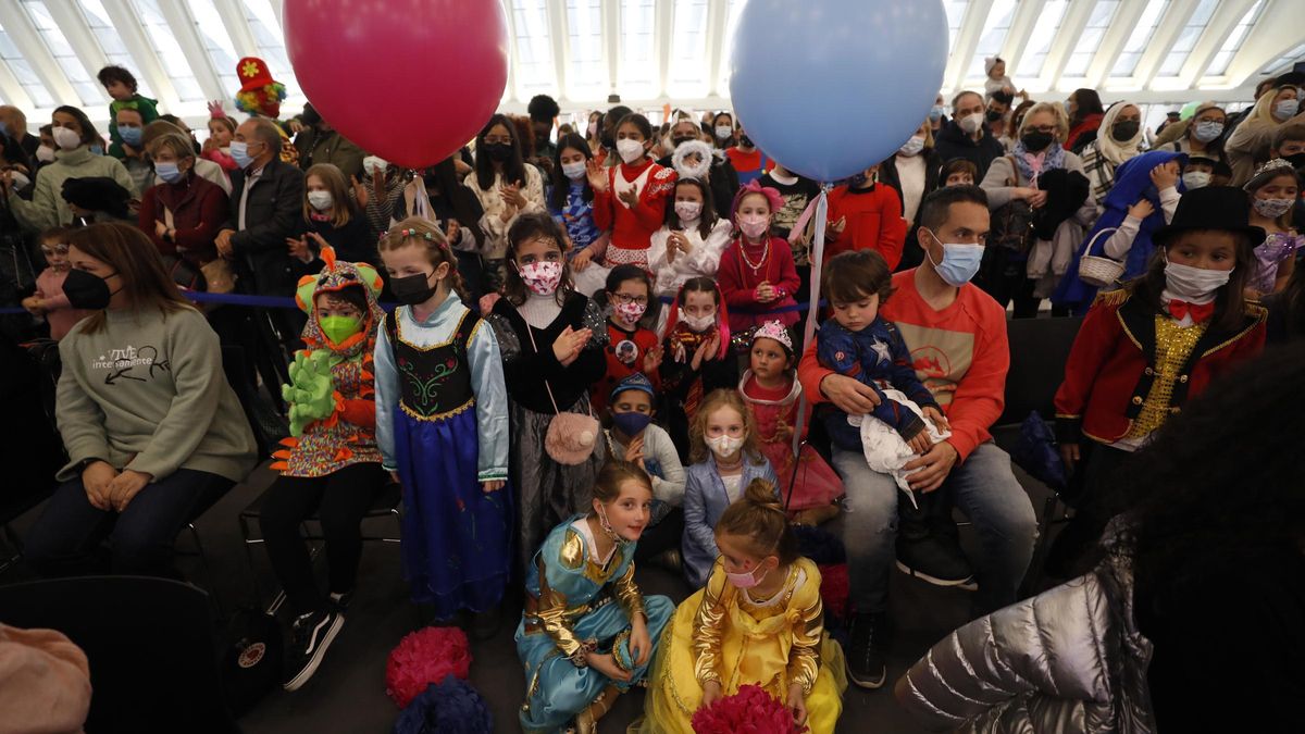 El carnaval infantil del año pasado en el Calatrava.