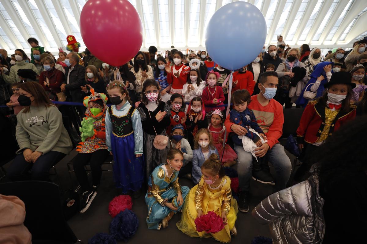 El carnaval infantil del año pasado en el Calatrava.