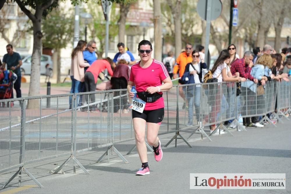 Media Maratón de Murcia: llegada (1ª parte)