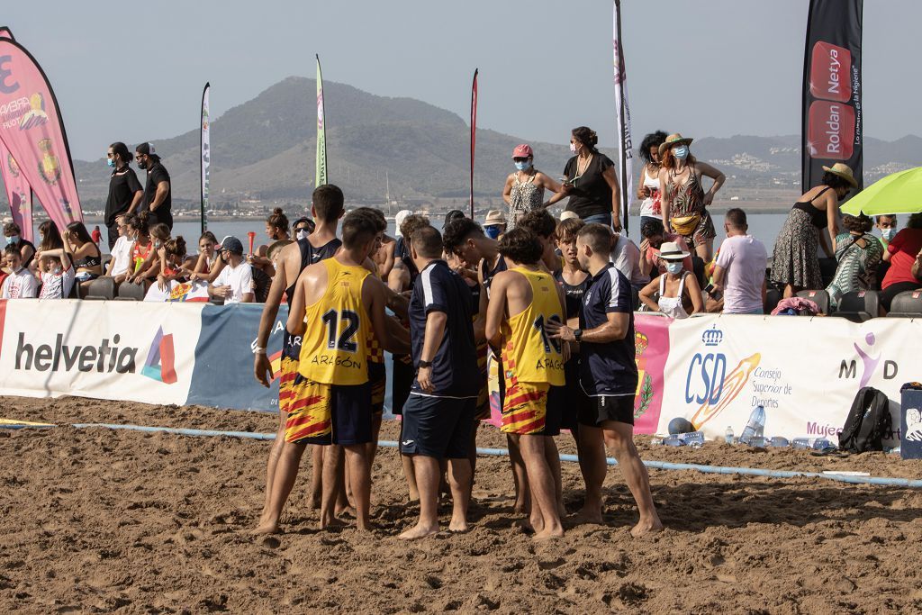 Campeonato de balonmano playa en La Manga