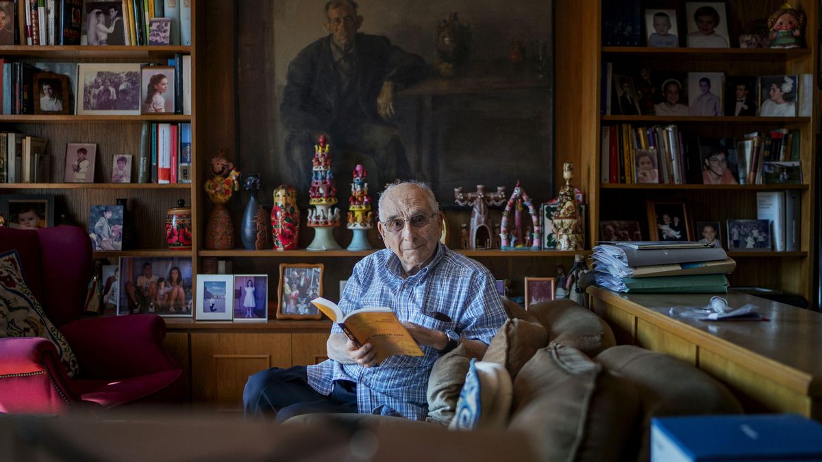 Mateo Madridejos, fotografiado en su domicilio.