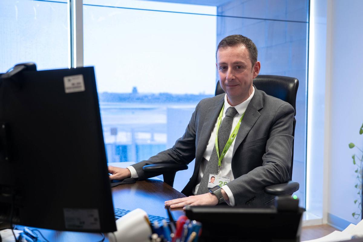 Sergio Millanes Vaquero, Director del aeropuerto de Sevilla
