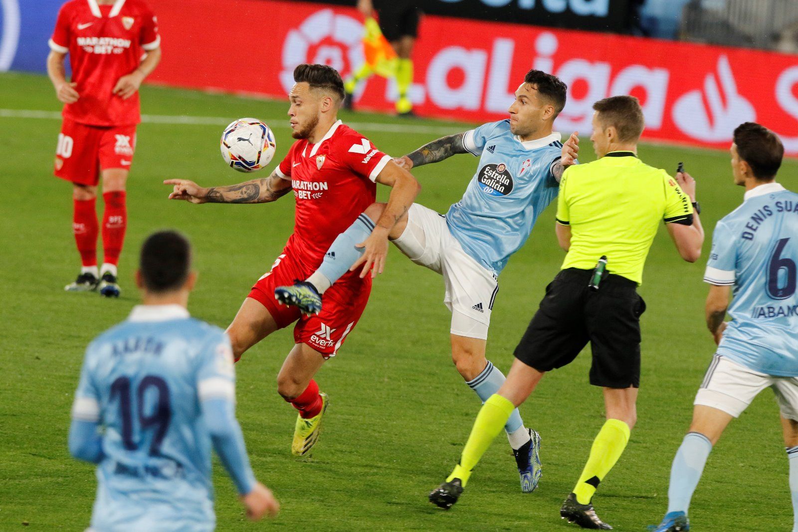 Las mejores imágenes del Celta - Sevilla