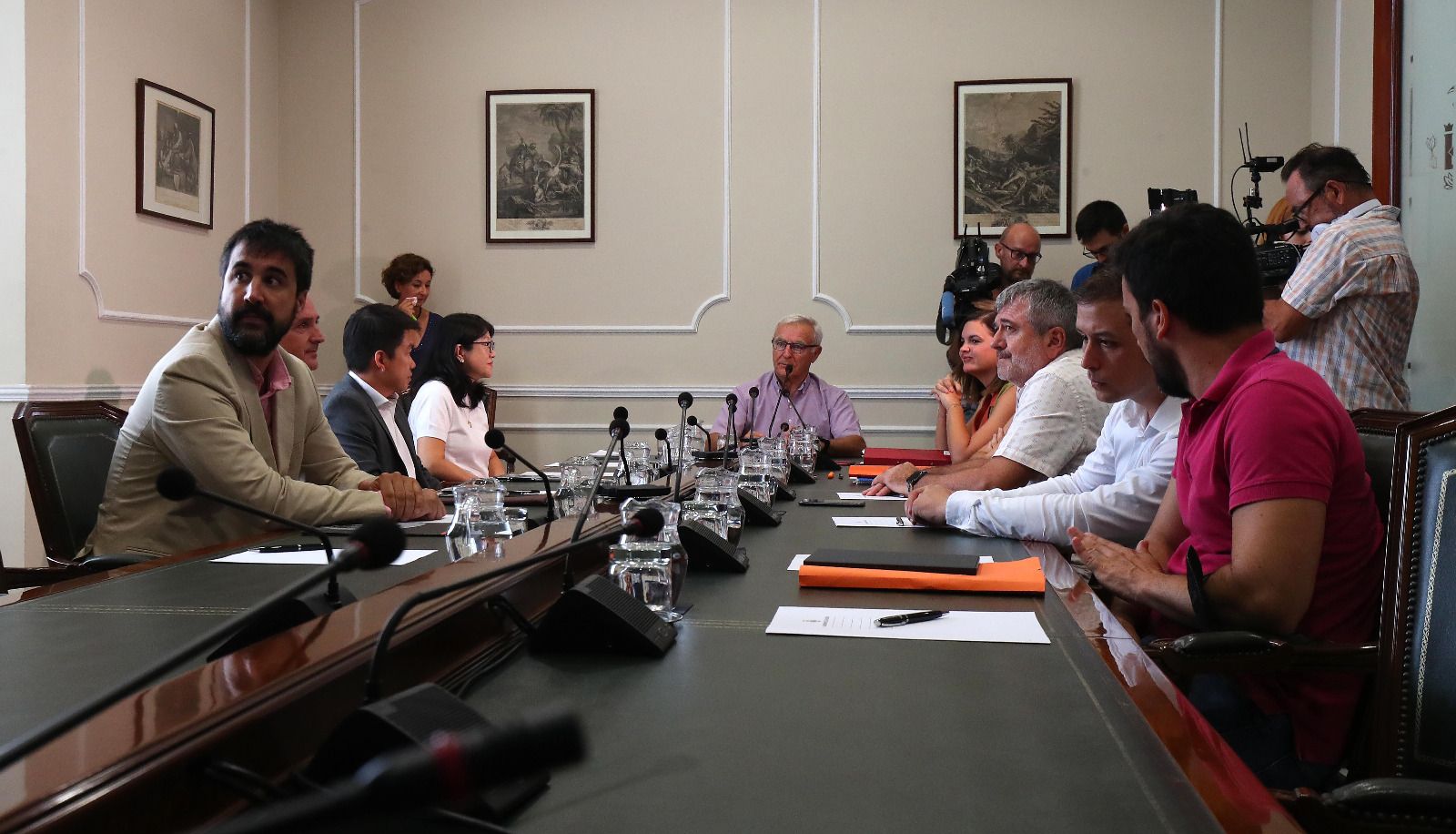 Reunión de LayHoon con el Ayuntamiento de València