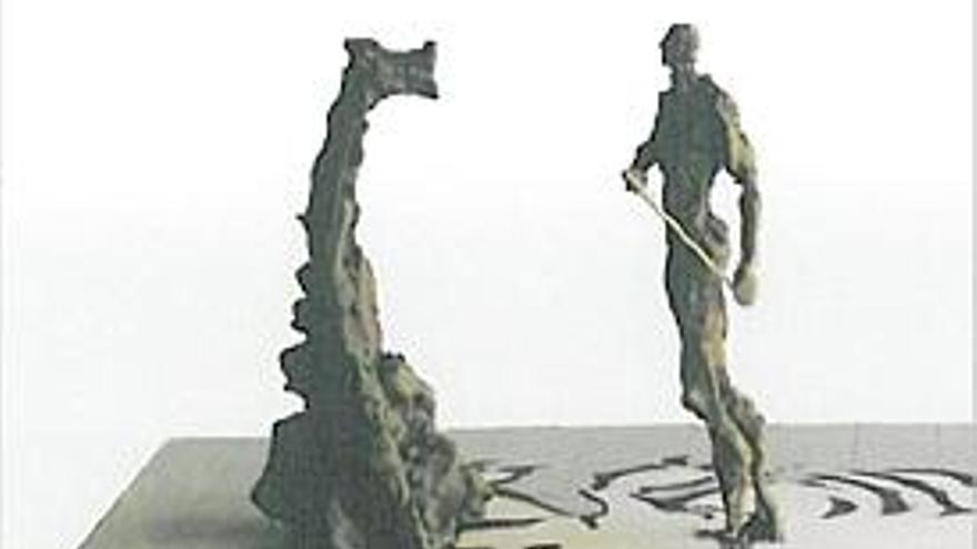 Una imatge virtual del conjunt escultòric que s&#039;ha d&#039;instal·lar.