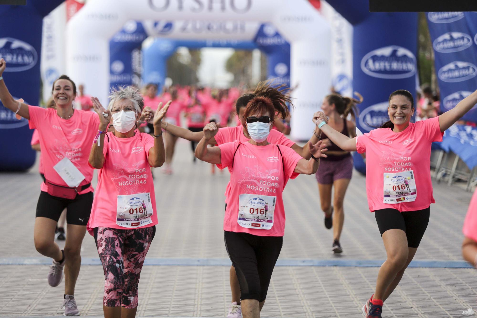 Las mejores imágenes de la carrera de la Mujer en València