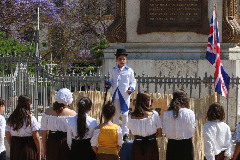 Representación de 'La Toma de Pensacola' en la Merced