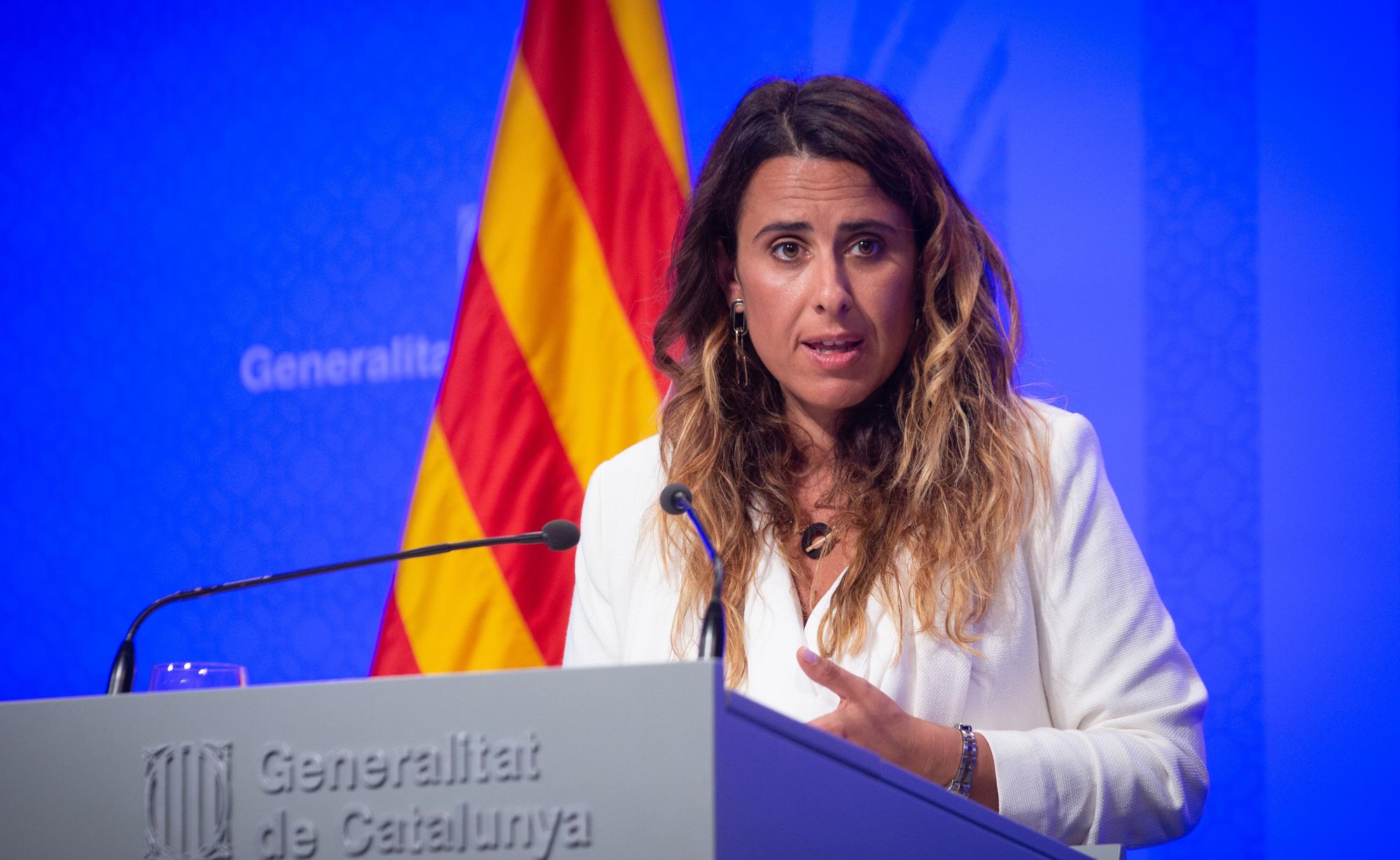 Rueda de prensa del Govern de Cataluña tras el Consell Executiu