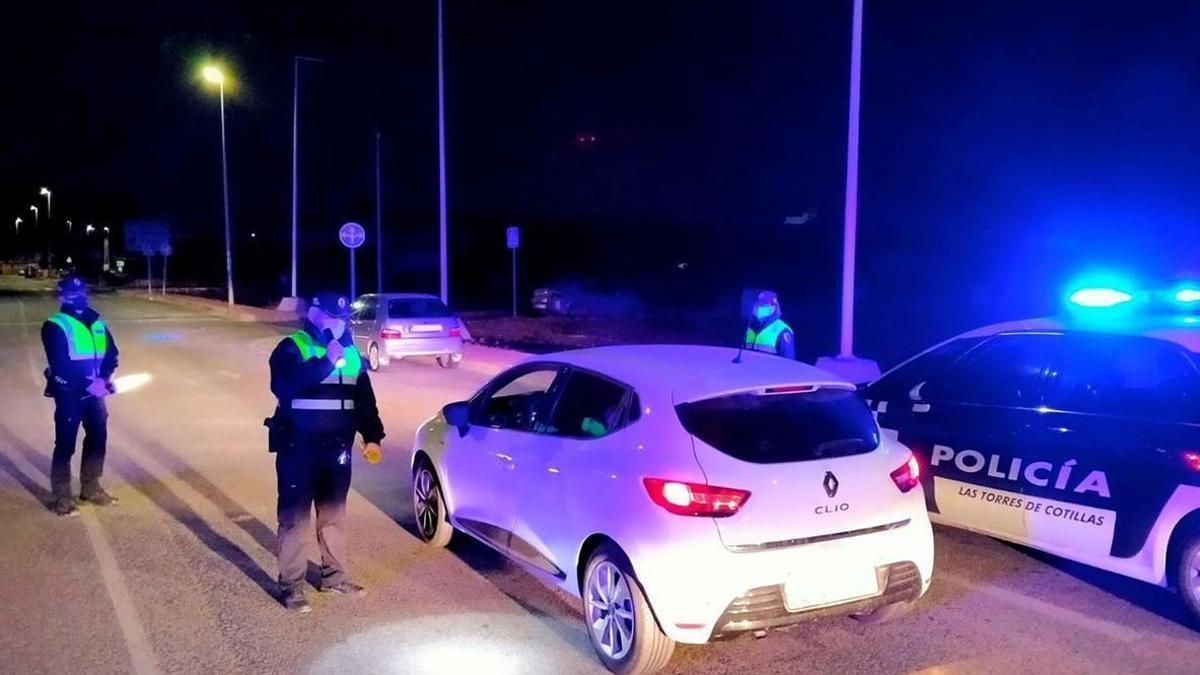 Agentes de la Policía Local de Las Torres.