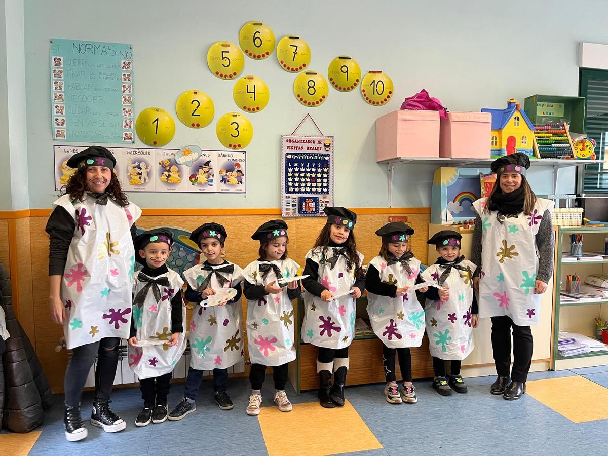 Carnaval en el CRA Vía de la Plata, de San Cristóbal.