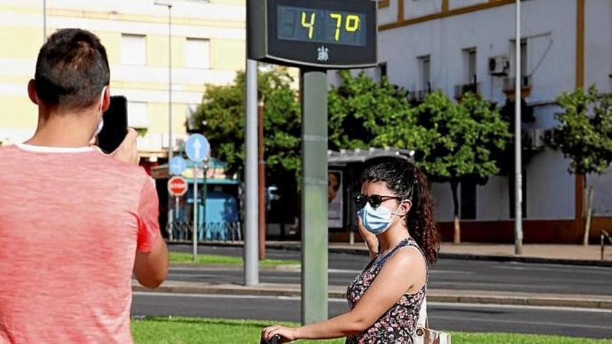 Los termómetros alcanzarán los 47 grados.