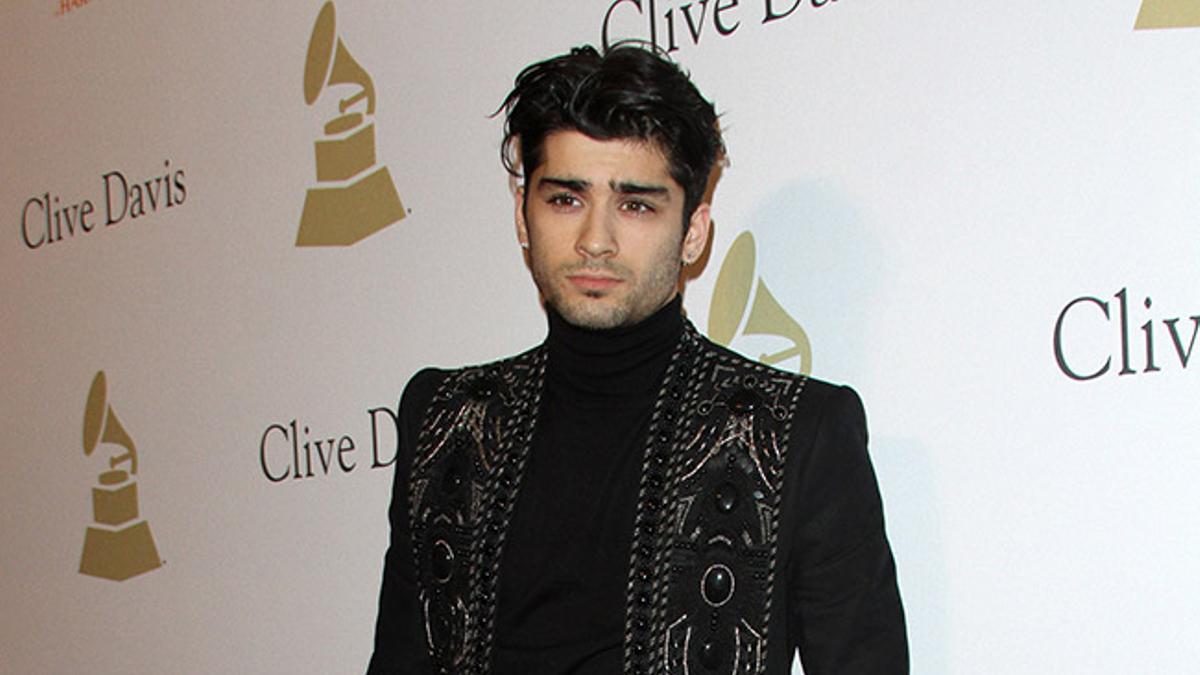 Zayn Malik en una fiesta anterior a los Grammy