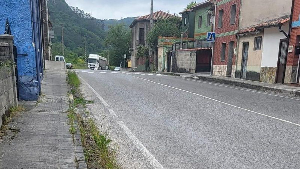 La reguera en Frieres lleva dos años sin mantenimiento