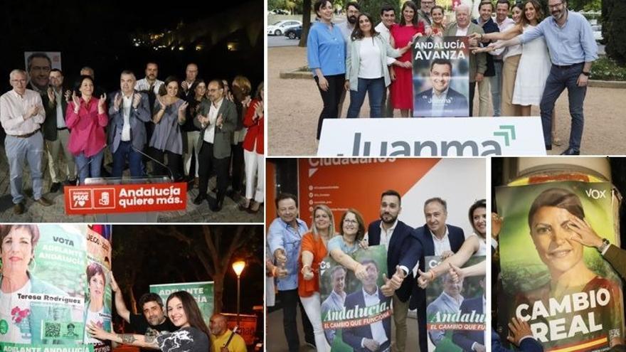 Partidos en el arranque de la campaña electoral en Córdoba.