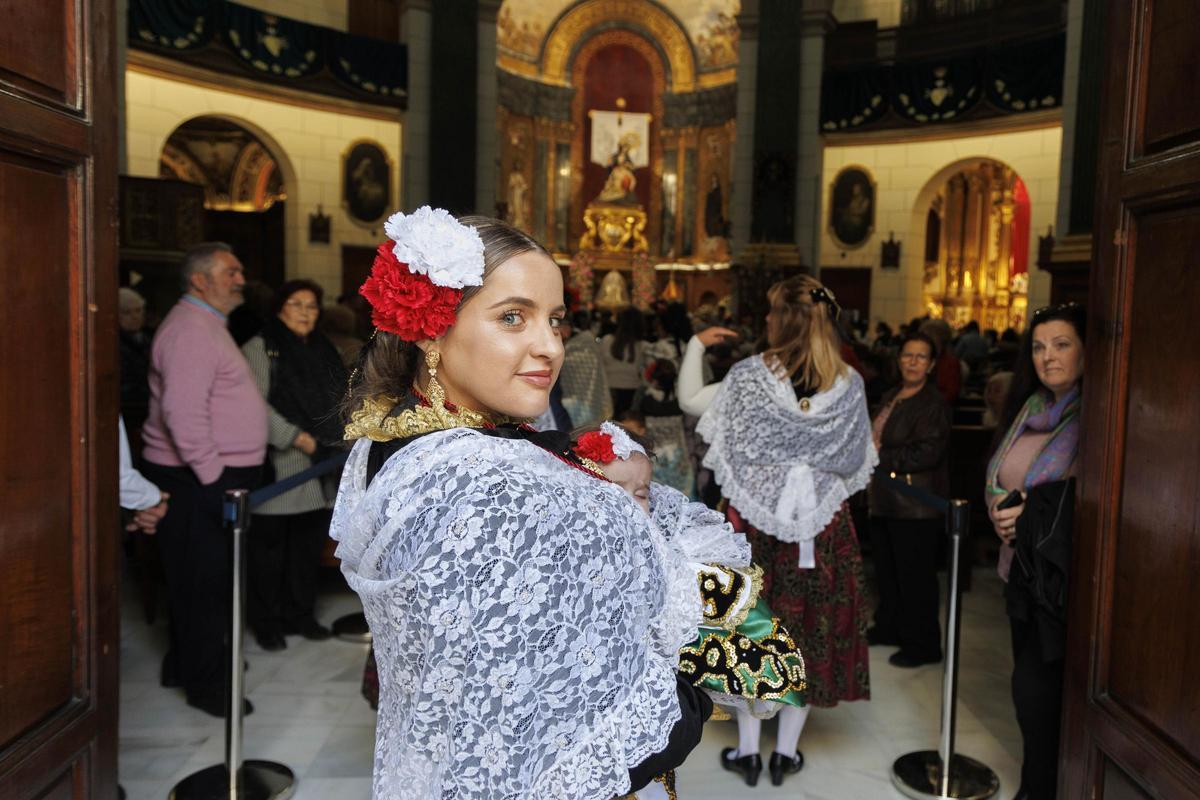 Las mejores imágenes del desfile de la ofrenda floral a la Virgen de la Caridad de Cartagena 2026