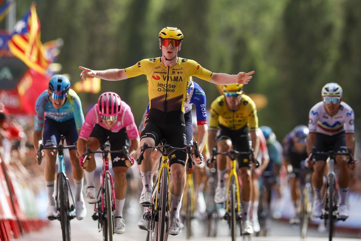 La etapa 5 de la Vuelta a España 2026, en imágenes. La etapa 5 de la Vuelta a España 2026, en imágenes.