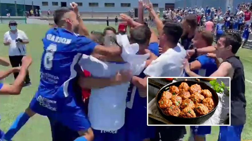 "¿Quieres albóndigas?", el momento viral en el ascenso de San Fernando a Segunda RFEF