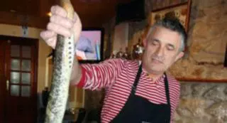 Padrón vive el primer fin de semana dedicado a la lamprea