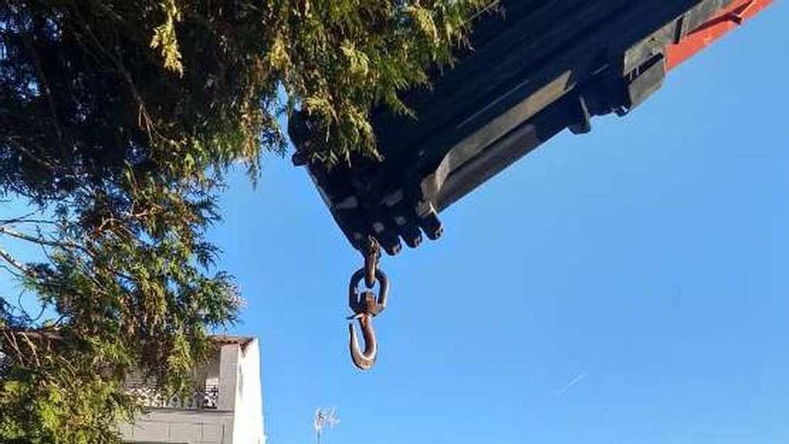 La reinstalación de la obra del argentino Jorge Romero. // FdV