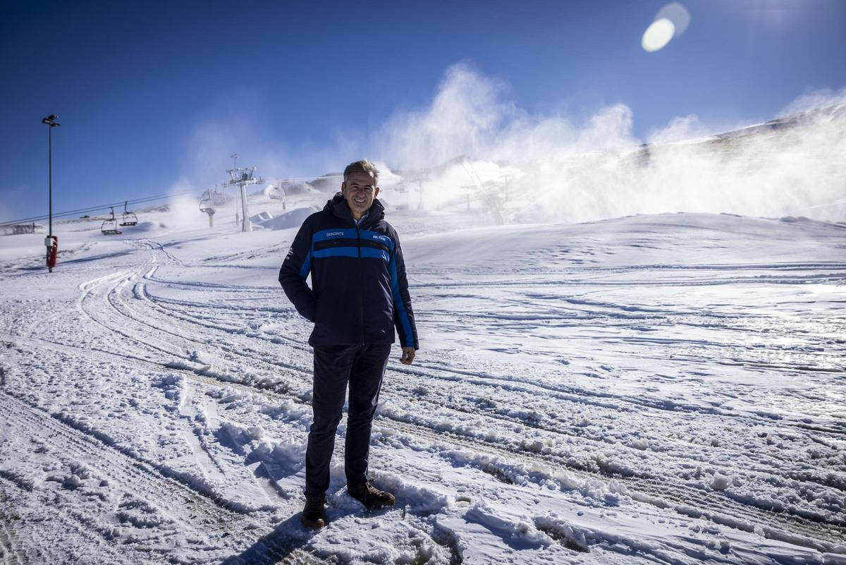 Gericó, en las pistas de Formigal, esta semana.