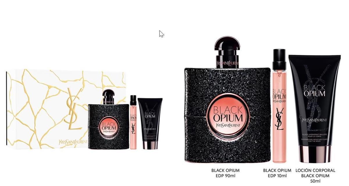 Estuche de regalo Eau de Parfum Black Opium Yves Saint Laurent
