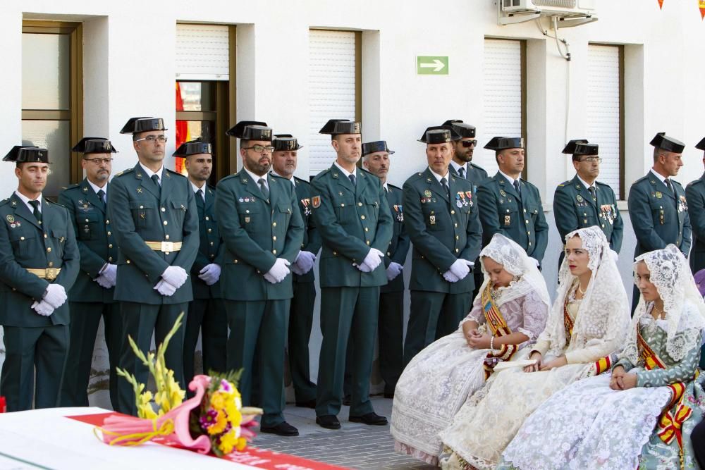 Festividad del Pilar en el cuartel de la Guardia Civil de Xàtiva