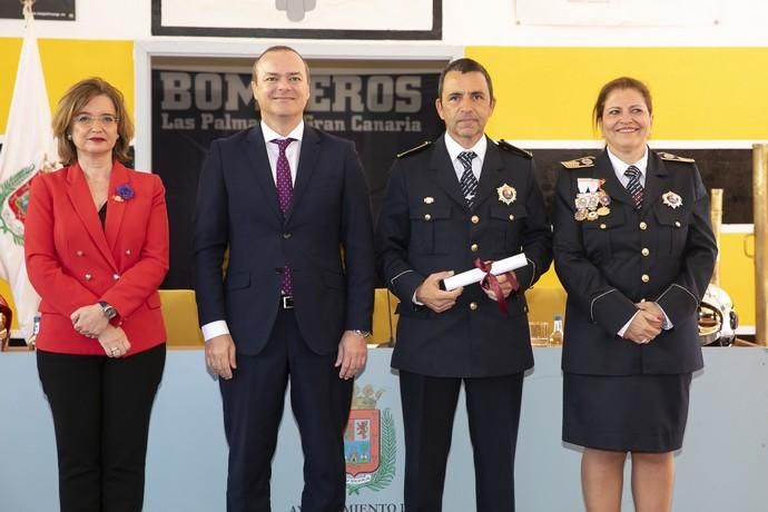 08.03.19. Las Palmas de Gran Canaria. Acto de entrega de Honores y Distinciones Bomberos de Las Palmas de GC. Foto Quique Curbelo