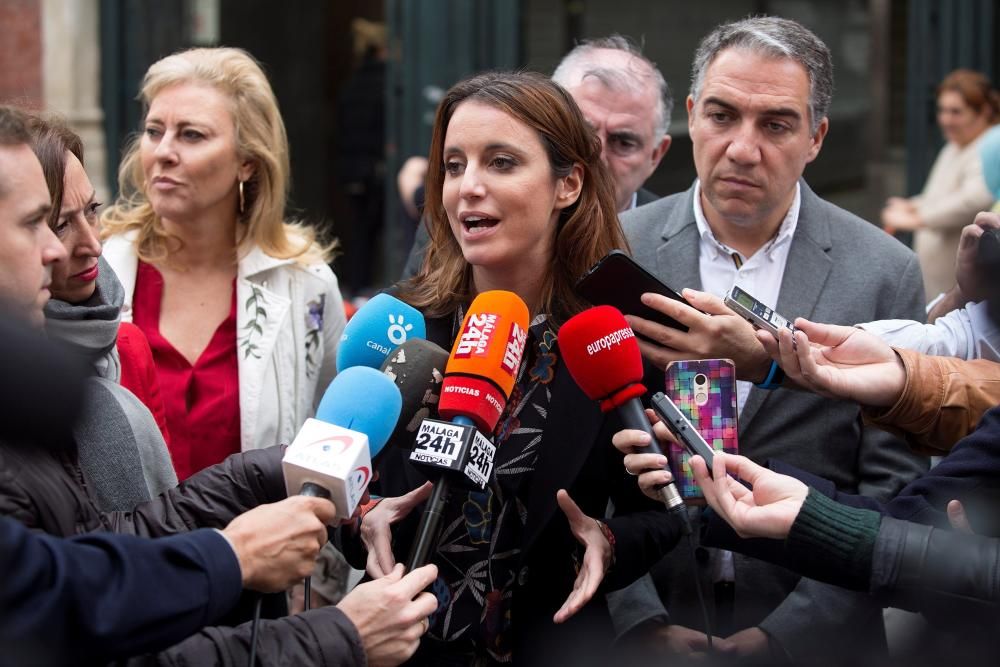 ANDREA LEVY VISITA EL MERCADO CENTRAL DE MÁLAGA