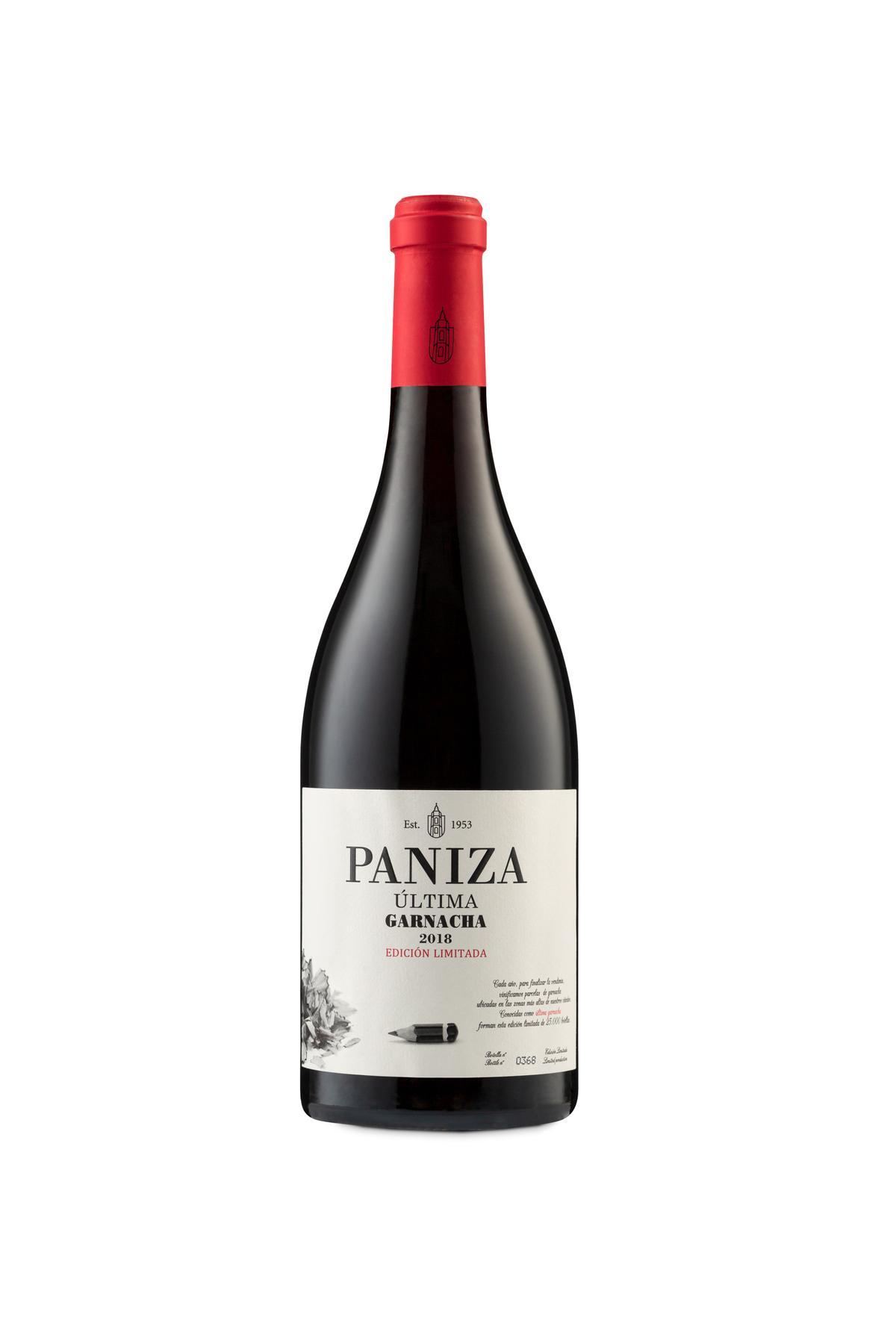 Botella Paniza Última Garnacha de Bodegas Paniza