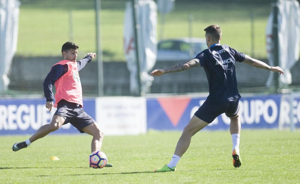 Entrenamiento del Deportivo 9 de marzo