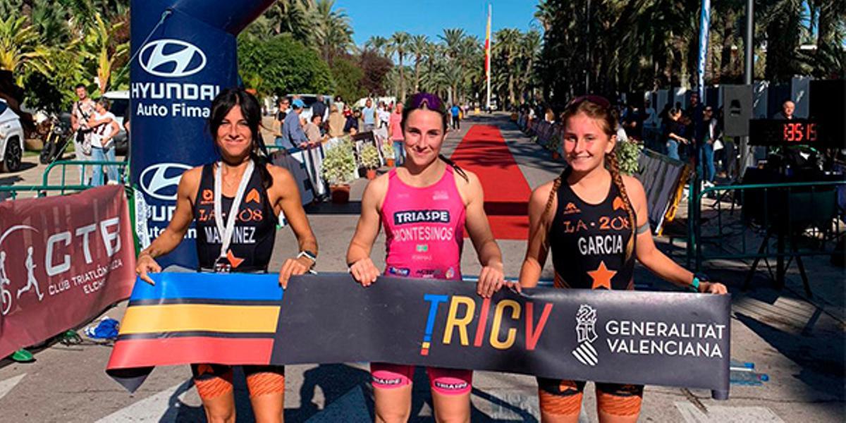Luz Ferrández Montesinos, ganadora de una prueba júnior en Valencia.