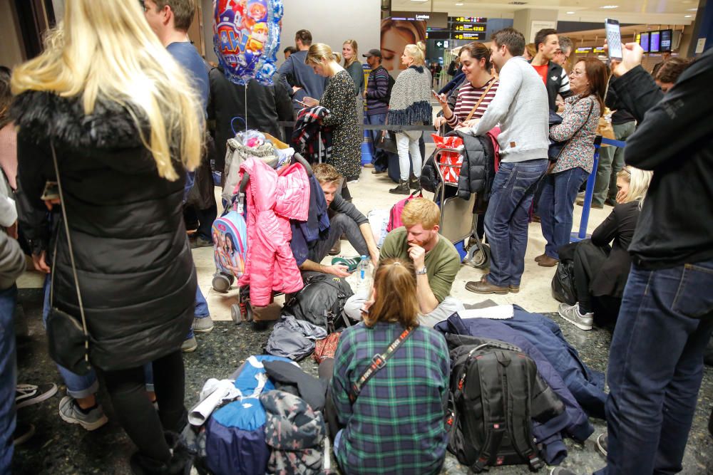 Aeropuerto de Manises: vuelos cancelados por el temporal