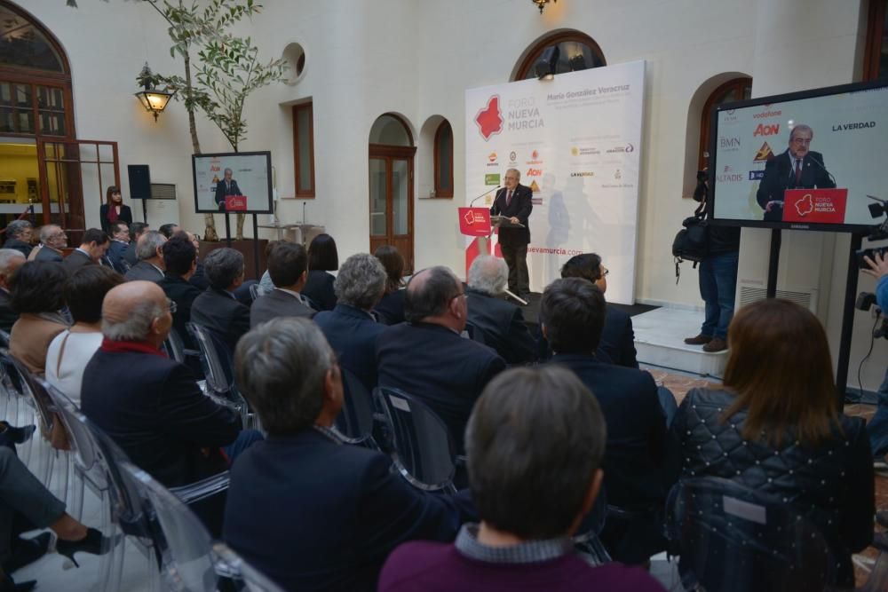 Conferencia de María González Veracruz en el Foro Nueva Murcia