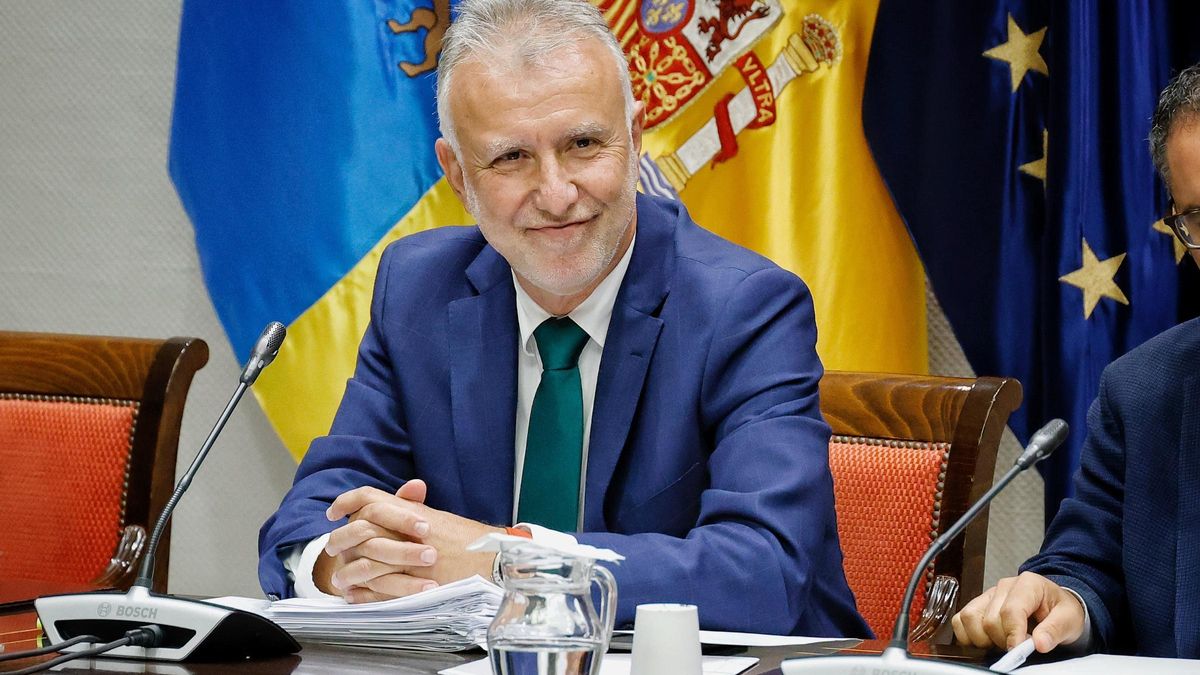 Comparecencia de Ángel Víctor Torres en el Parlamento de Canarias