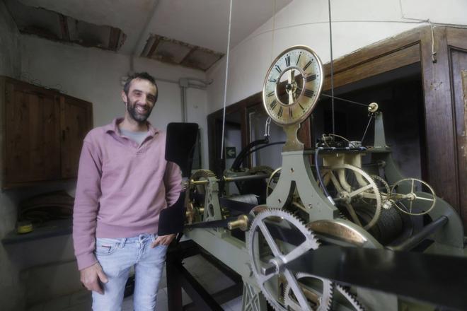 Todo a punto para que el reloj de Cort dé las campanadas