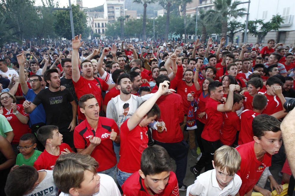 Así ha sido la fiesta del ascenso del Atlético Saguntino a Segunda B