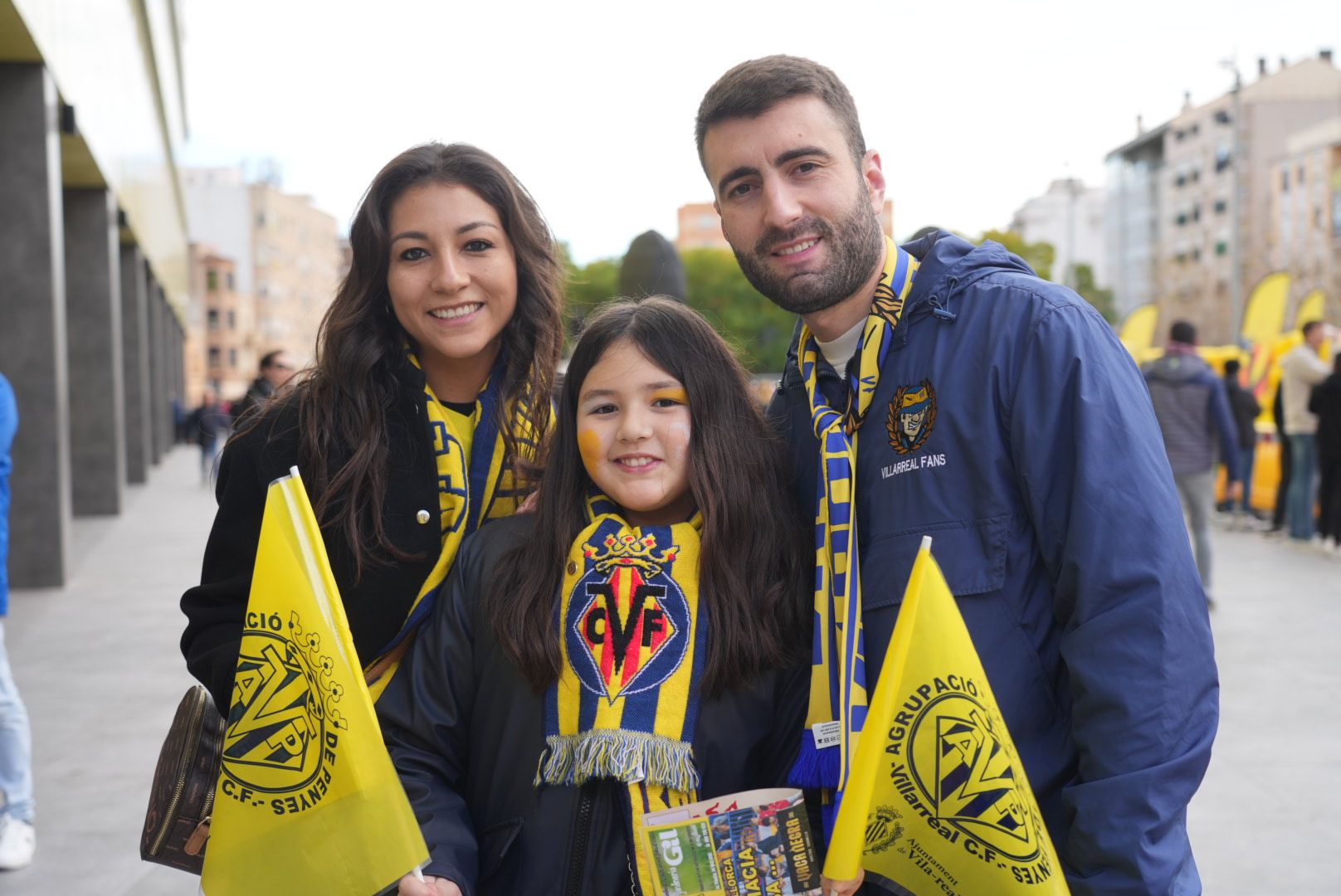 Galería | Así ha sido el gran recibimiento de la afición del Villarreal en la previa ante el Mallorca