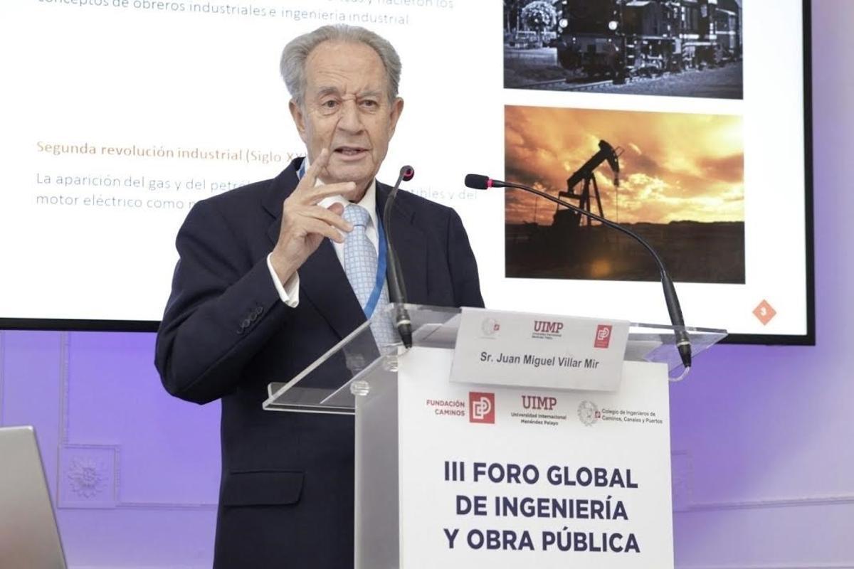 Juan Miguel Villar Mir en una imagen de febrero de 2018.