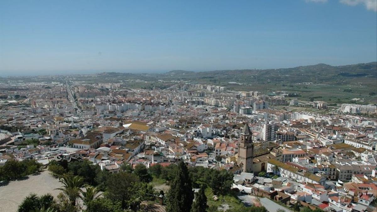 Vista panorámica de Vélez-Málaga