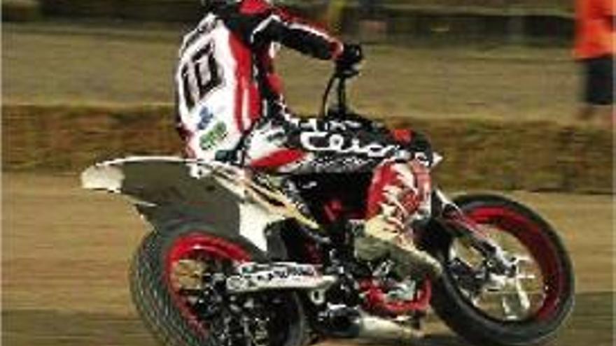 Franc Serra s&#039;imposa a la tercera prova de la Copa Rodi de dirt track