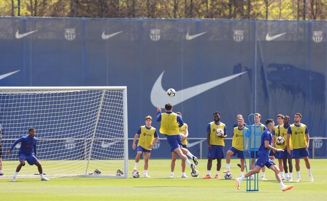 Las divertidas anécdotas del último entrenamiento del Barça