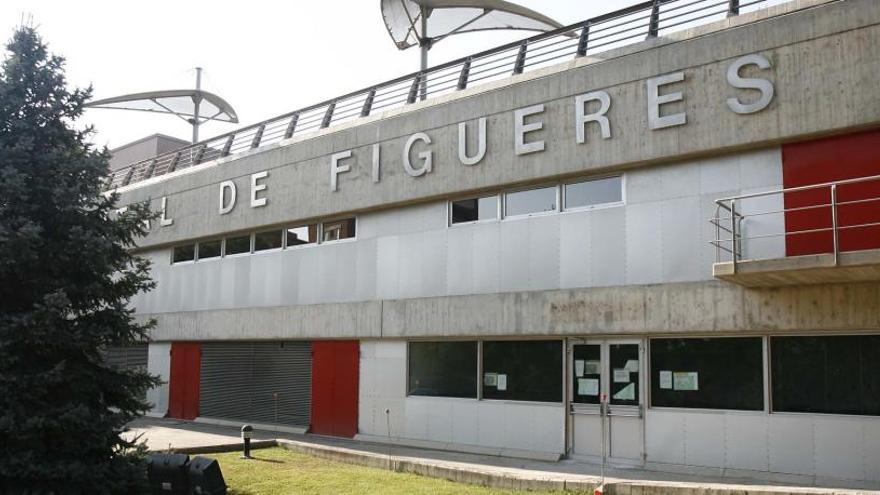 Una de les façanes de l&#039;hospital de Figueres