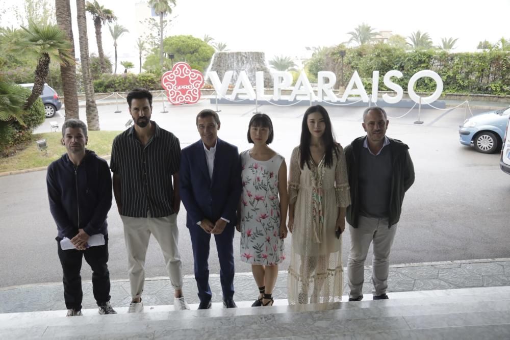 Finaliza en Mallorca el rodaje de la serie china 'Spain Passion'