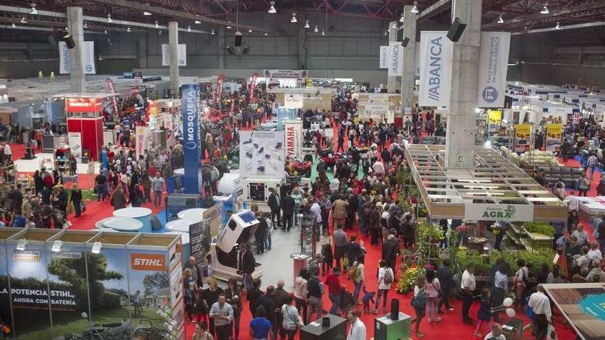 Panorámica de la asistencia a la Feria Abanca Semana Verde de este año. // Bernabé/Ana Agra