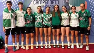 Germán Quintero y Álvaro Gómez suben al podio en el Campeonato de España de voleibol