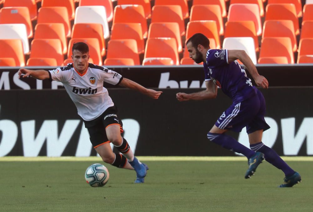 Las imágenes del Valencia CF - Valladolid