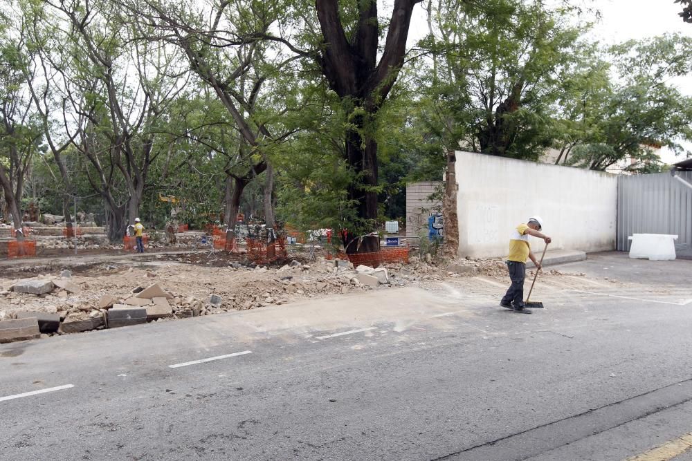 Cae el último muro del zoo de Viveros