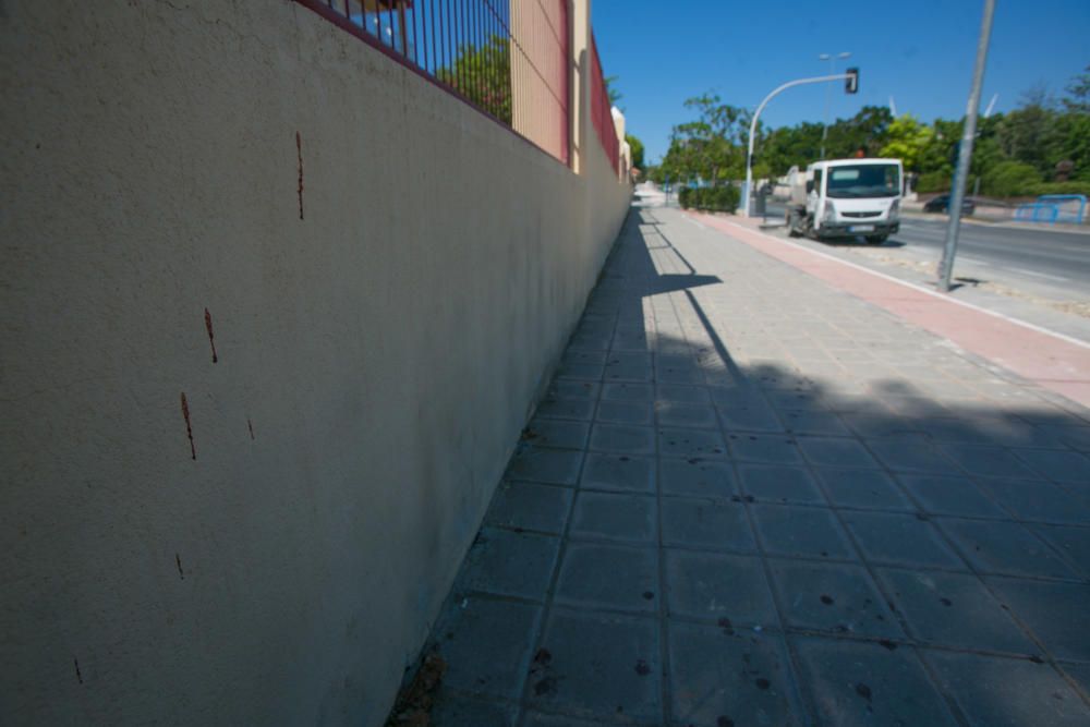 Los trabajadores han sido trasladados al hospital, dos con traumatismos en las piernas y otros dos con contusiones